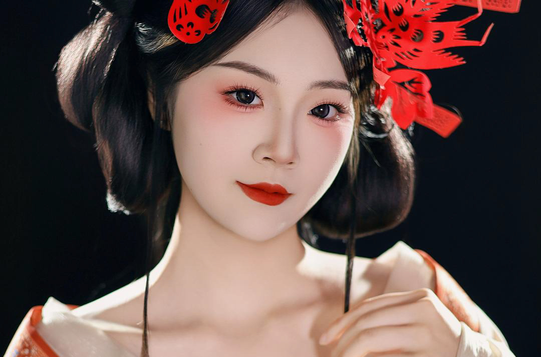 非遗剪纸战国袍教程